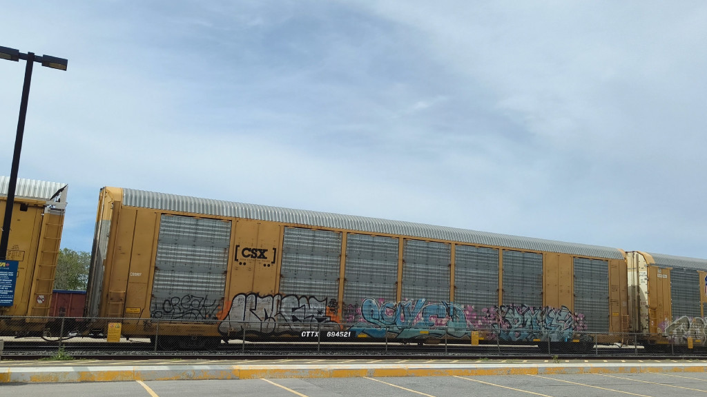 CSX C00907 (Body) CTTX 694521 (Flat)